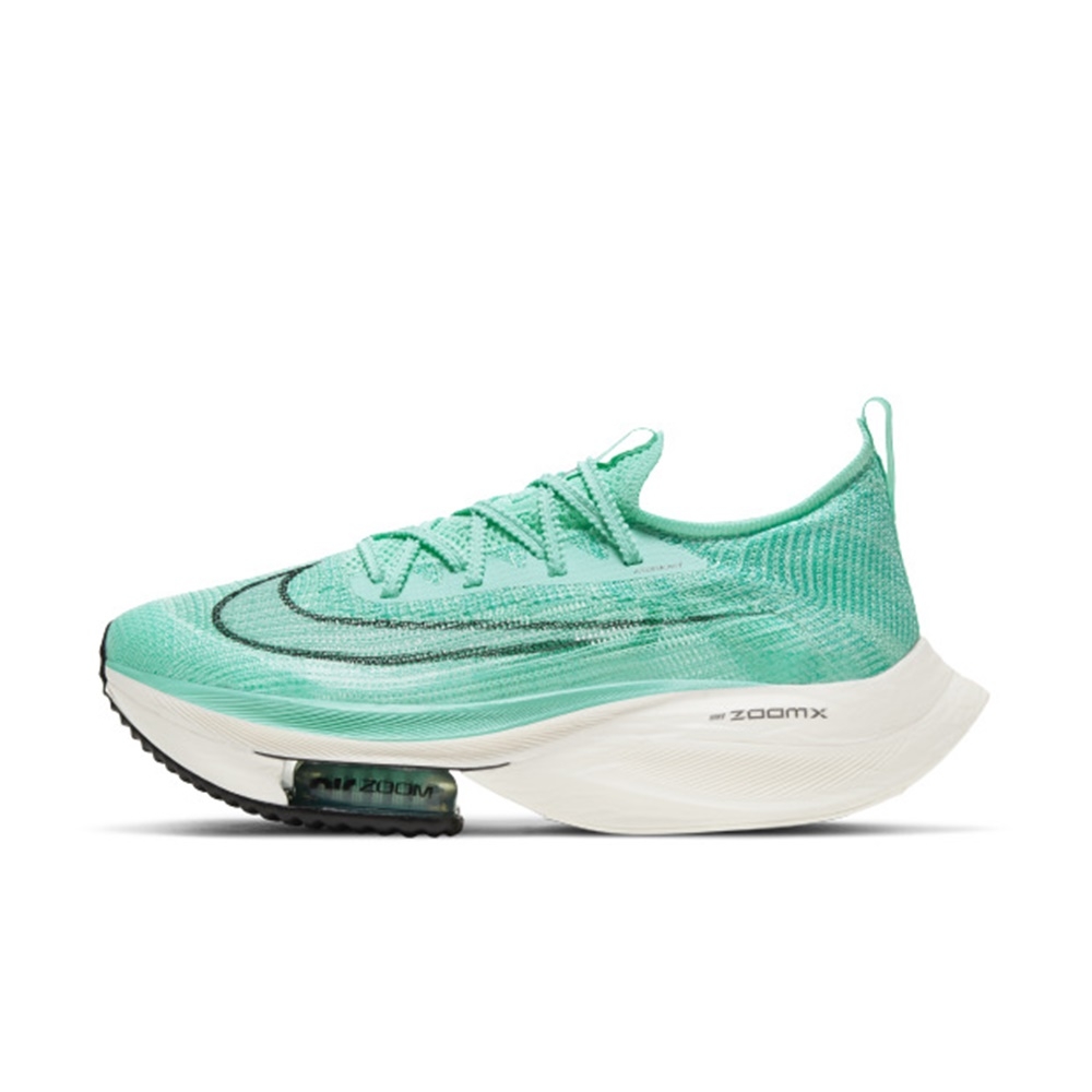 NIKE AIR ZOOM ALPHAFLY NEXT％ 女慢跑鞋-綠-CZ1514300