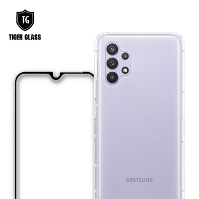 T.G Samsung Galaxy A32 5G 手機保護超值2件組(透明空壓殼+鋼化膜)
