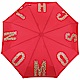 MOSCHINO 字母泰迪熊自動摺疊晴雨傘(紅色) product thumbnail 1