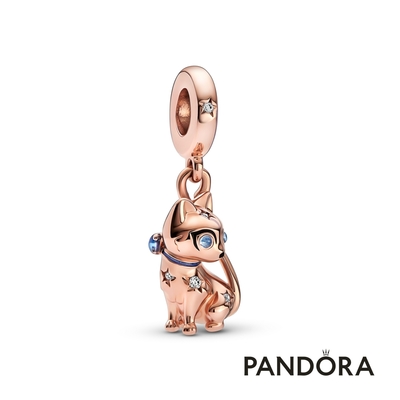 【Pandora官方直營】璀璨寵物貓吊飾