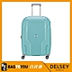 『官方正品』【DELSEY】CLAVEL-25吋旅行箱-藍綠色 00384582022 product thumbnail 1