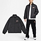 Nike 外套 Jacket 男款 黑 橘 網眼 拉鍊口袋 防風 教練外套 風衣 夾克 HF1113-010 product thumbnail 1