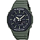 CASIO 卡西歐 G-SHOCK 農家橡樹 街頭軍事系列八角電子錶 送禮推薦-軍綠 GA-2110SU-3A product thumbnail 1