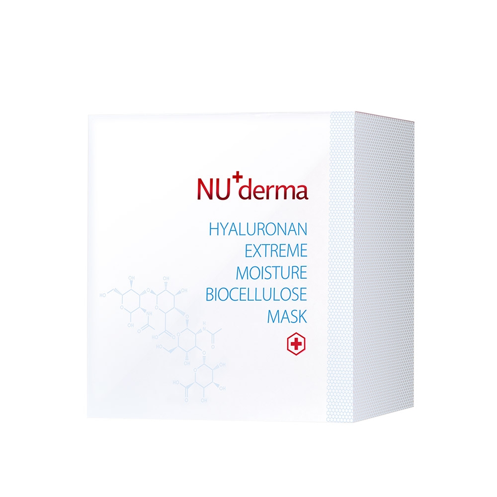 【NU+derma 新德曼】玻尿酸超潤水導生物纖維面膜 30mL X 10片