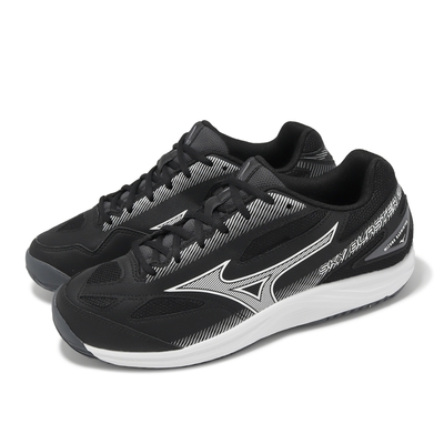 Mizuno 羽球鞋 Sky Blaster 3 Wide 男鞋 女鞋 寬楦 黑白 抓地 羽排鞋 室內運動 美津濃 71GA2345-40