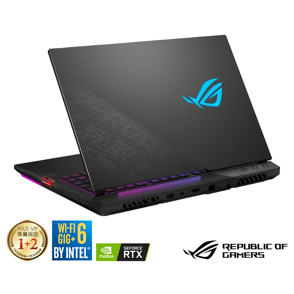 ASUS G533QS 15吋電競筆電 (R9-5900HX/RTX3080/32G/1TB SSD/ROG Strix SCAR 15)