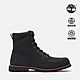 Timberland 男款黑色全粒面皮革6吋靴|A657D015 product thumbnail 1