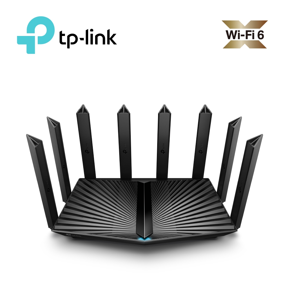 TP-Link Archer AX80 AX6000 Gigabit 雙頻 四核心 USB 3.0 OneMesh WiFi 6 無線網路路由器(Wi-Fi 6分享器/支援VPN)