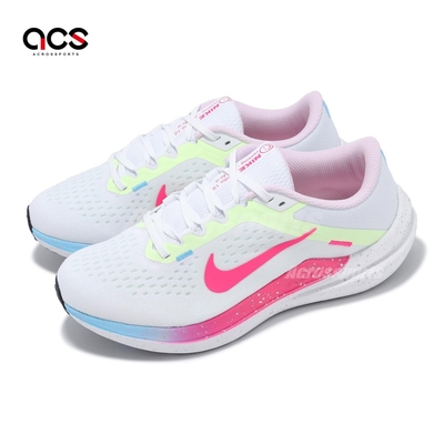 Nike 慢跑鞋 Wmns Air Winflo 10 R 女鞋 白 粉 透氣 回彈 路跑 運動鞋 FZ3973-100