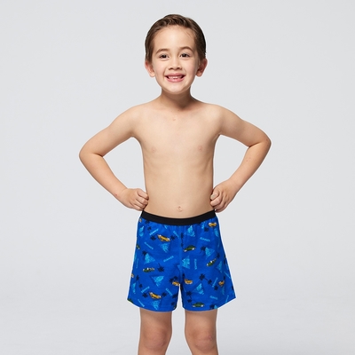 DADADO-暢遊一夏 140-160男童內褲(深藍) 品牌推薦-舒適寬鬆-GCQ331DB
