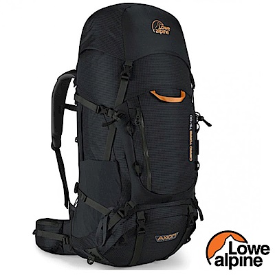 英國 LOWE ALPINE Cerro Torre 75:100 輕量透氣登山背包_黑