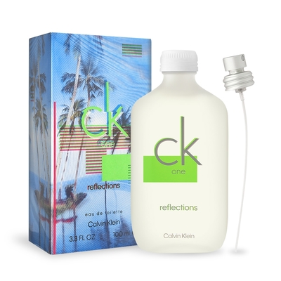 *Calvin Klein ck one 光影之夏限量版淡香水 Reflections 100ml EDT-公司貨