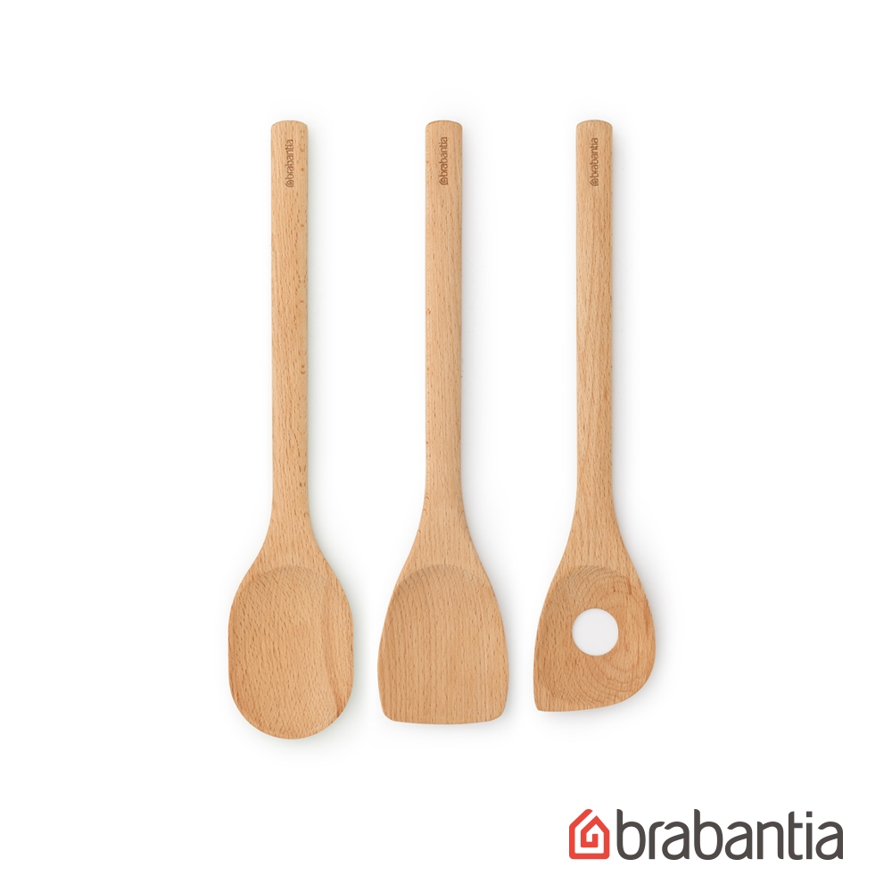 【Brabantia】木製料理配件3入