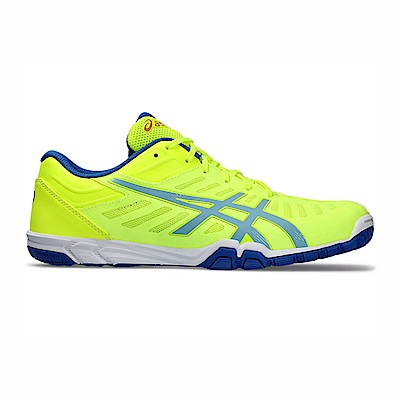 Asics Attack Excounter 2 [1073A002-752] 男女 桌球鞋 運動 訓練 室內 螢光黃