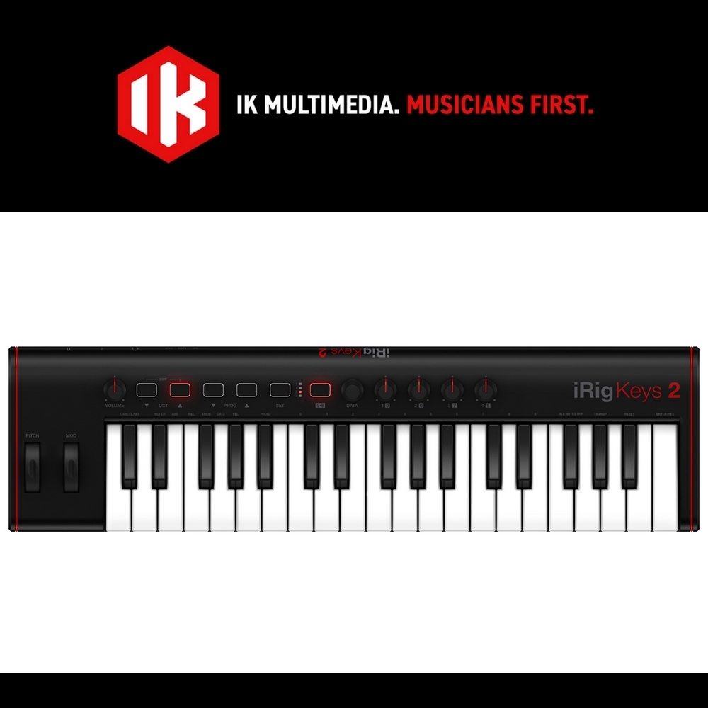 『IK Multimedia』iRig Keys 2 數位控制鍵盤 / 公司貨