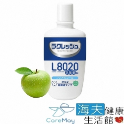 海夫健康生活館 佳樂美 樂可麗舒 L8020 乳酸菌 漱口水 蘋果薄荷_300ml