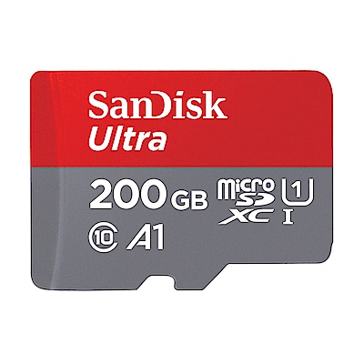 SanDisk Ultra microSDXC UHS-I (A1) 200GB 記憶卡 公司貨