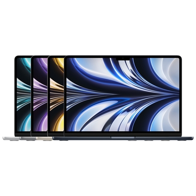 全新2022 Apple MacBook Air 13.6吋/M2晶片 8核心CPU 蘋果筆電10核心GPU/8G/512G SSD