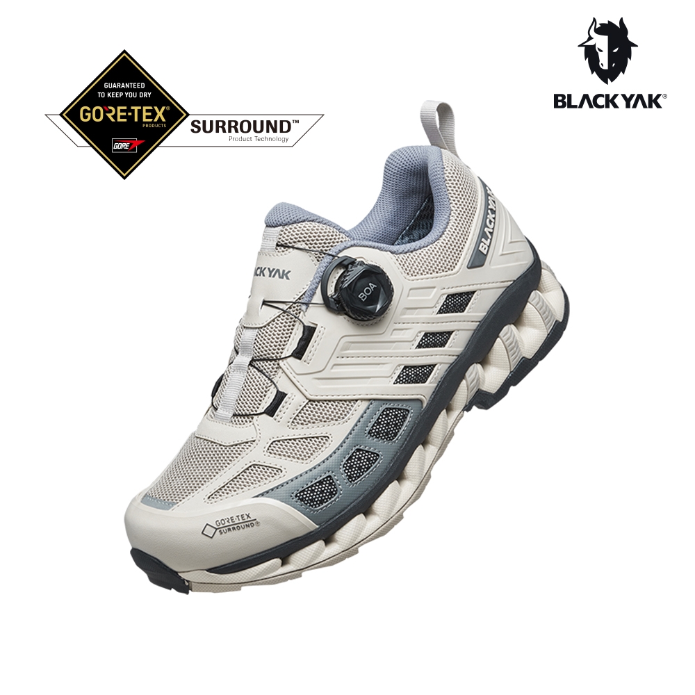 韓國BLACK YAK 男 CRUSH GUARD GTX防水健行鞋[沙色]運動鞋 登山鞋 健行鞋 IU代言 BYCB1MFH30