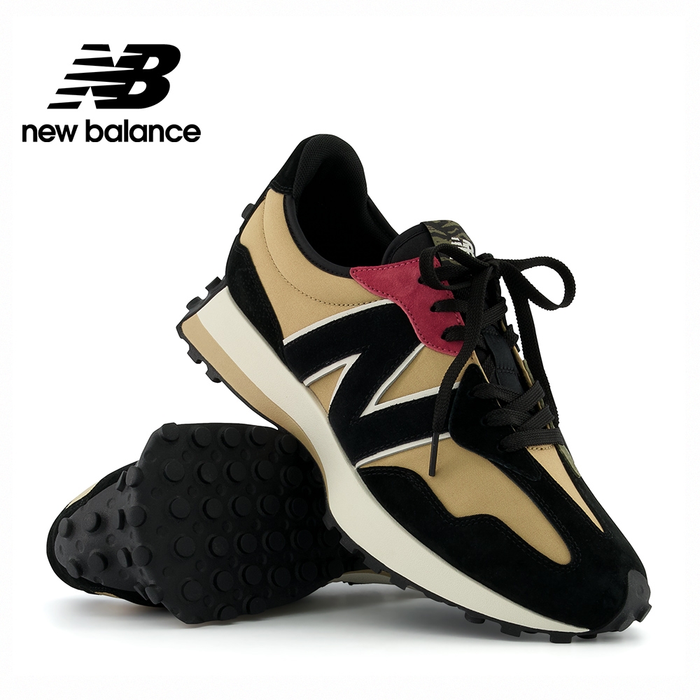 [New Balance]復古鞋_中性_黑卡其_U327CNP-D楦