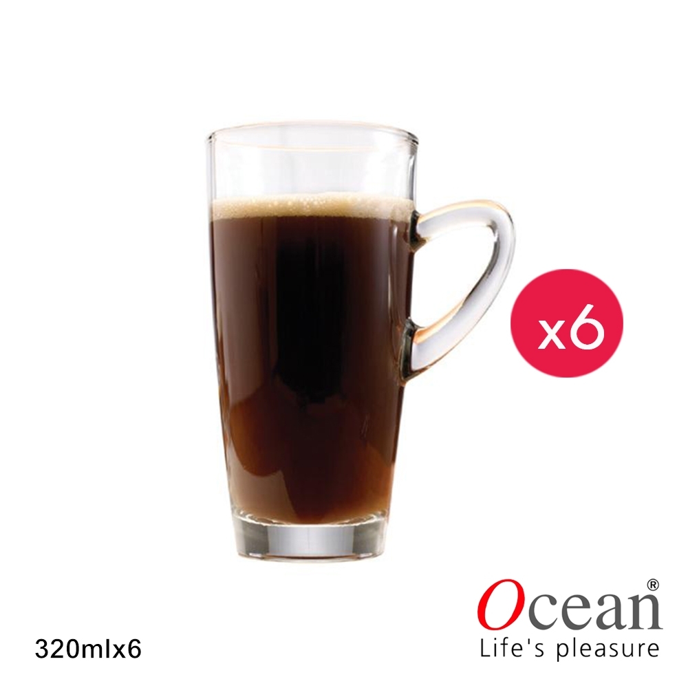 OCEAN 肯亞馬克杯(高) 320ML-6入組