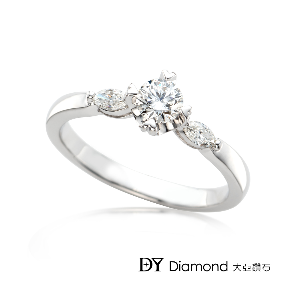 DY Diamond 大亞鑽石 18K金 0.25克拉 D/VS1 求婚鑽戒