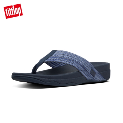 FitFlop SURFER FRESHWEAVE 運動風夾腳涼鞋 午夜藍