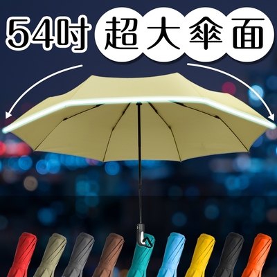 【2mm】都會行旅 超大傘面抗風自動開收傘_4色任選