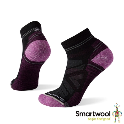 官方直營 Smartwool 女機能戶外全輕量減震低筒襪 黑色 美麗諾羊毛襪 登山襪 保暖襪 除臭襪