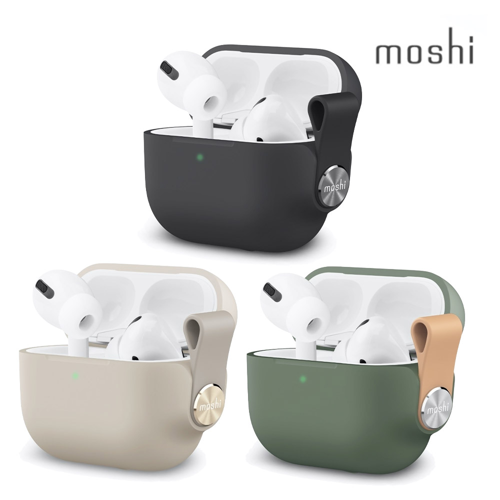 Moshi Pebbo for AirPods Pro 藍牙耳機充電盒保護套