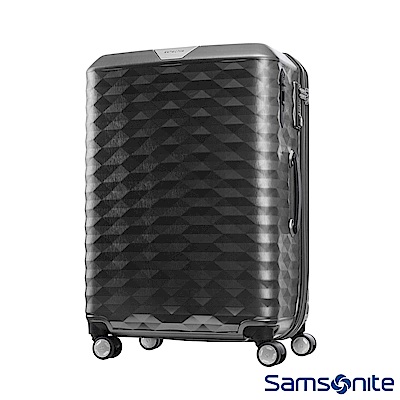 Samsonite新秀麗 28吋Polygon 極致奢華PC煞車雙輪TSA行李箱(深灰)