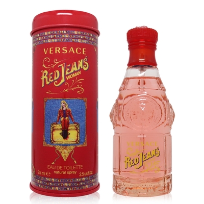 Versace 凡賽斯 Red Jeans 紅可樂淡香水 EDT 75ml (平行輸入)