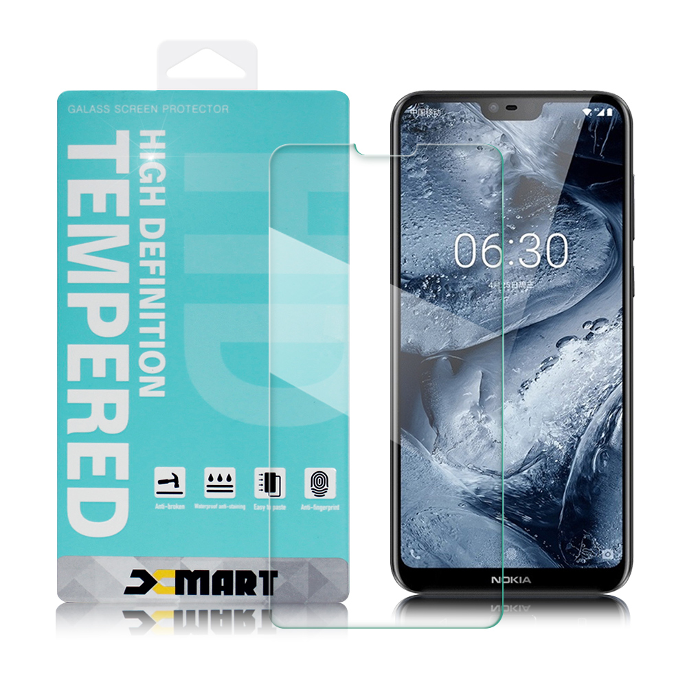 Xmart For Nokia 6.1 plus 薄型 9H 玻璃保護貼