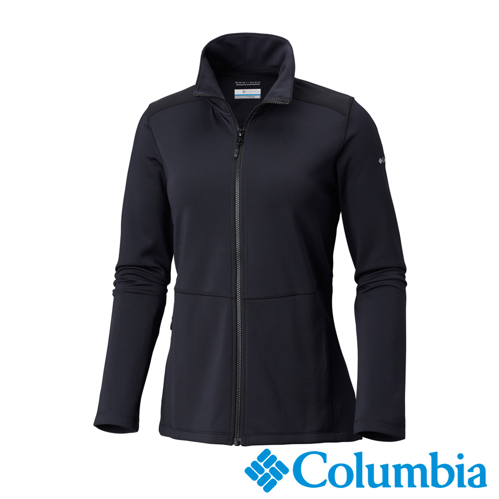 Columbia 哥倫比亞 女款- Omni-SHADE防曬50快排外套-黑色