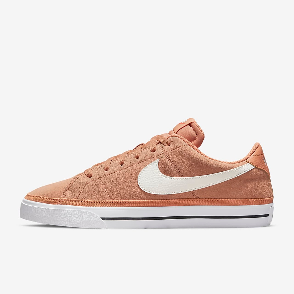 Nike Court Legacy Suede 滑板 男休閒鞋-咖啡-DH0956200