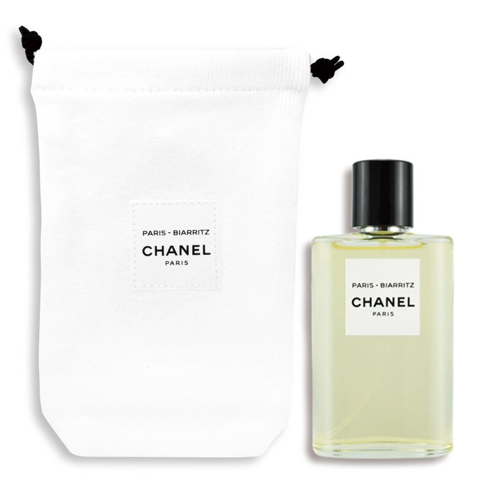 CHANEL 香奈兒LES EAUX 淡香水比亞里茲50ml (無盒)+香水隨身袋| CHANEL