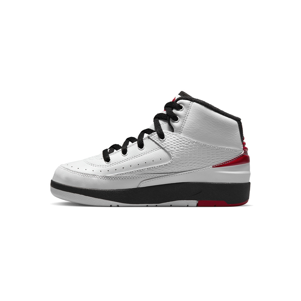 Nike Air Jordan 2 Retro Chicago 童鞋中童鞋白色OG 芝加哥經典運動