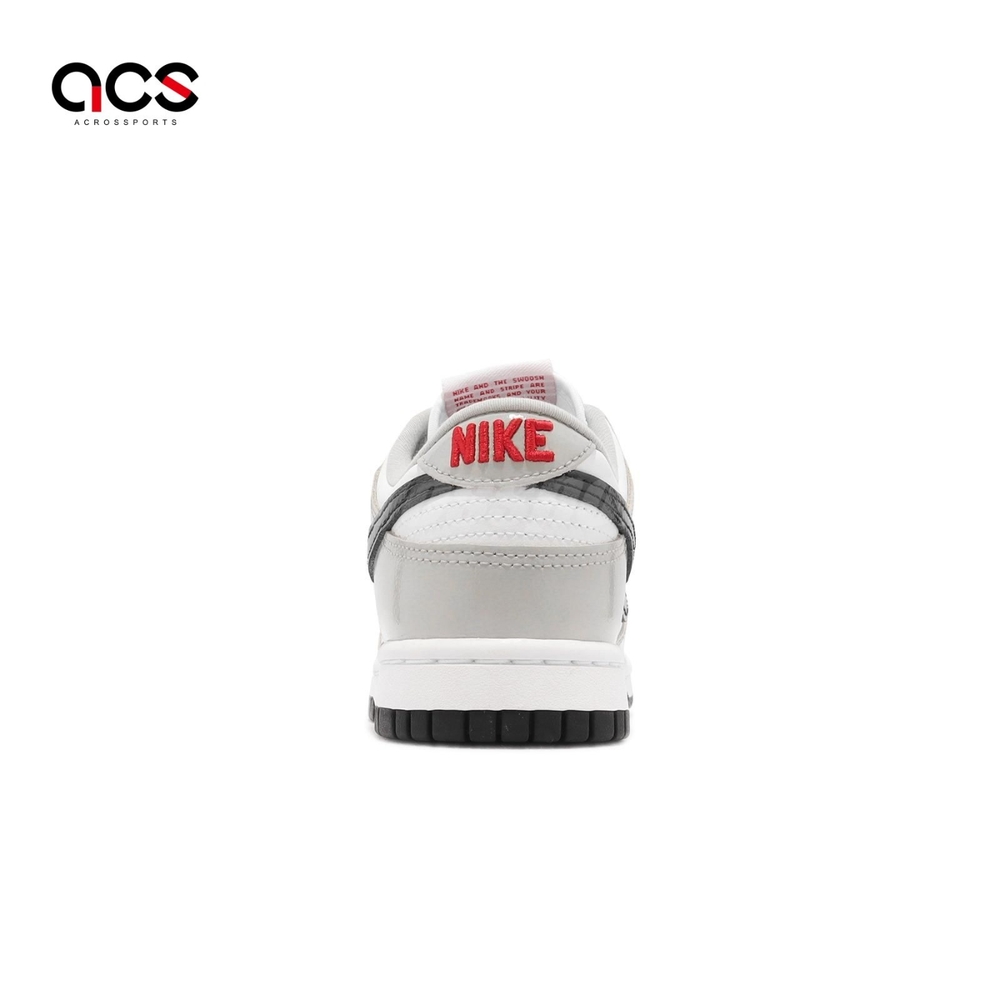 Nike Wmns Dunk Low ESS 女鞋男鞋煙灰白黑勾漆皮Light Iron Ore DQ7576