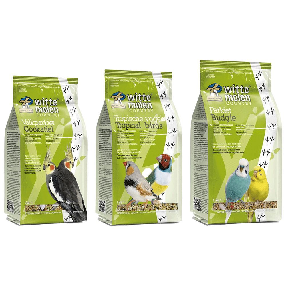 【荷蘭偉特】熱帶鳥類飼料/鸚鵡飼料(新配方)1KG