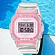 CASIO 卡西歐 BABY-G 夏季透明方形女錶電子錶 送禮推薦 BGD-565SJ-7 product thumbnail 1