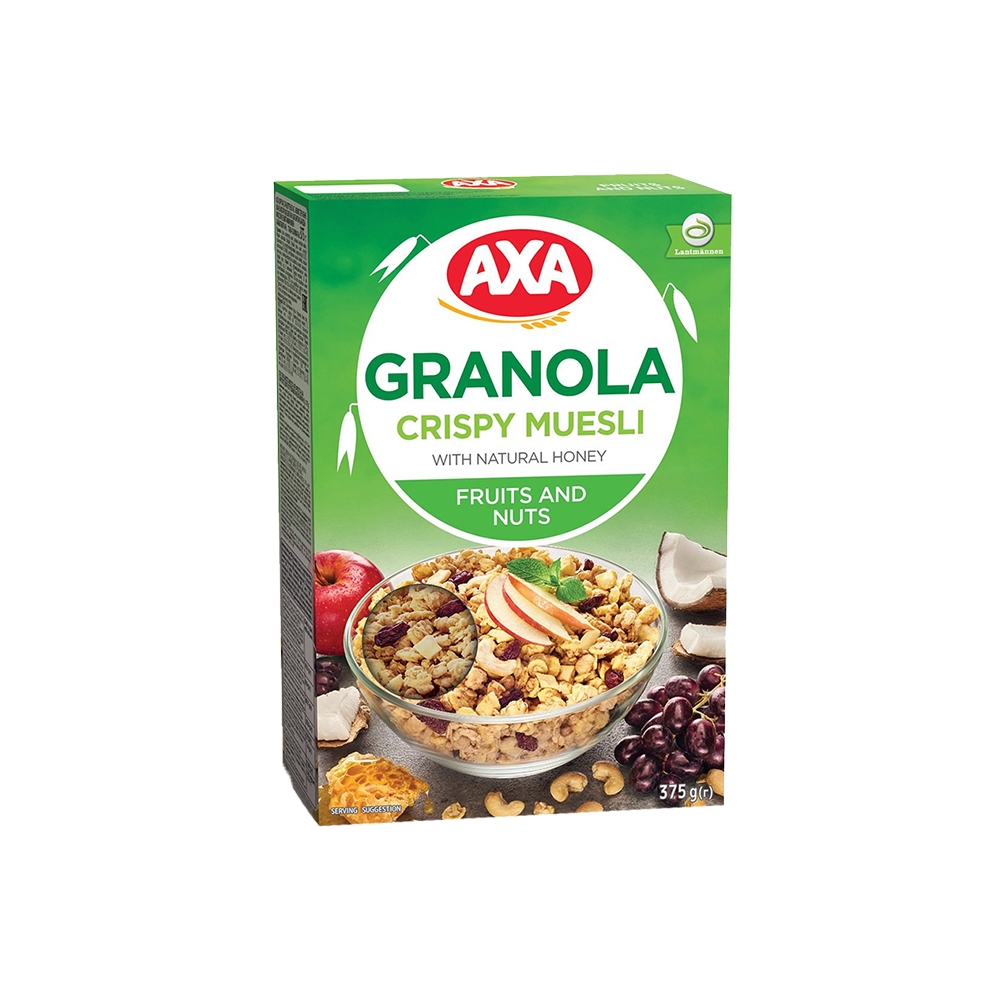 瑞典AXA 綜合水果穀物麥片375g