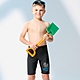 沙兒斯 兒童泳裝 海灘用夾腳拖印染七分男童泳褲 product thumbnail 2