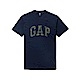 GAP 熱銷經典文字短袖T恤-深藍色 product thumbnail 1