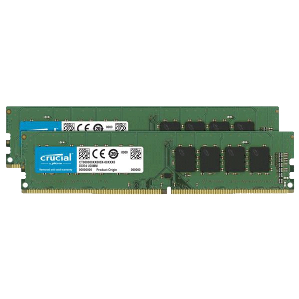 Micron Crucial DDR4 3200/32G (16G*2) 雙通道桌上型記憶體(原生3200