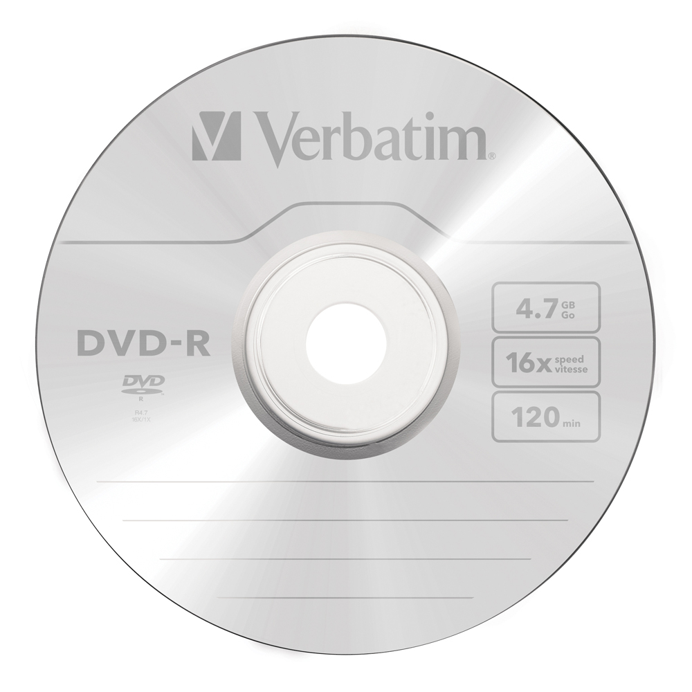 Verbatim 威寶 16X DVD-R光碟片 50片布丁桶