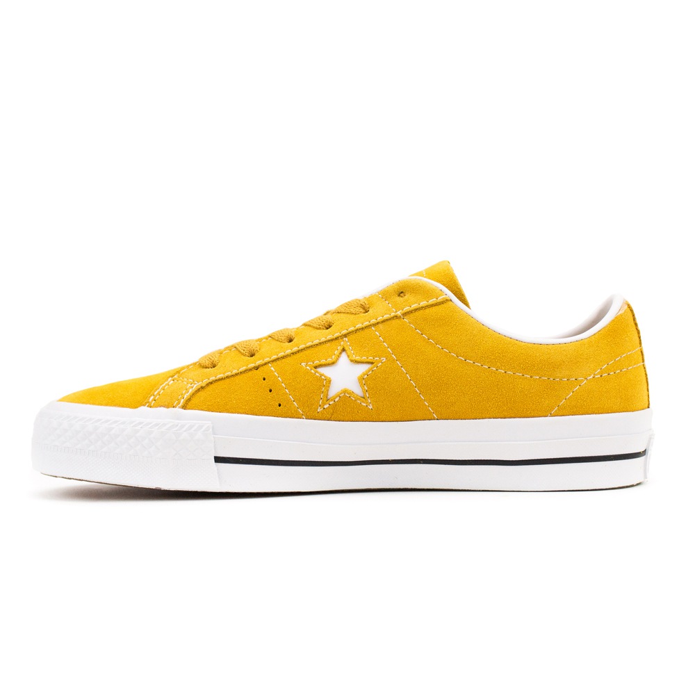 CONVERSE-ONE STAR PRO男女休閒鞋-黃| 低筒鞋| Yahoo奇摩購物中心