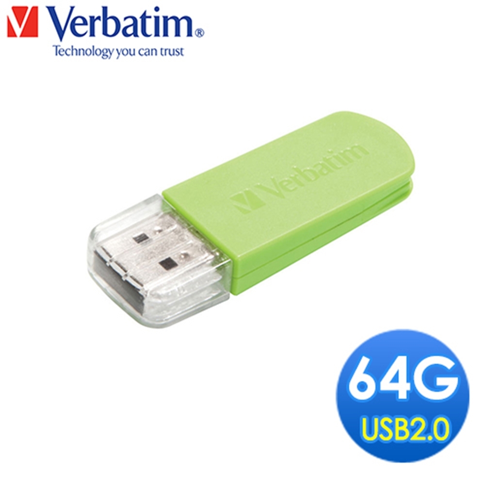 【Verbatim 威寶】Mini 64GB USB 2.0隨身碟