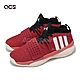 adidas 籃球鞋 Dame 8 EXTPLY 男鞋 紅 白 緩震 魔鬼氈 抓地 里拉德 運動鞋 IF1506 product thumbnail 1