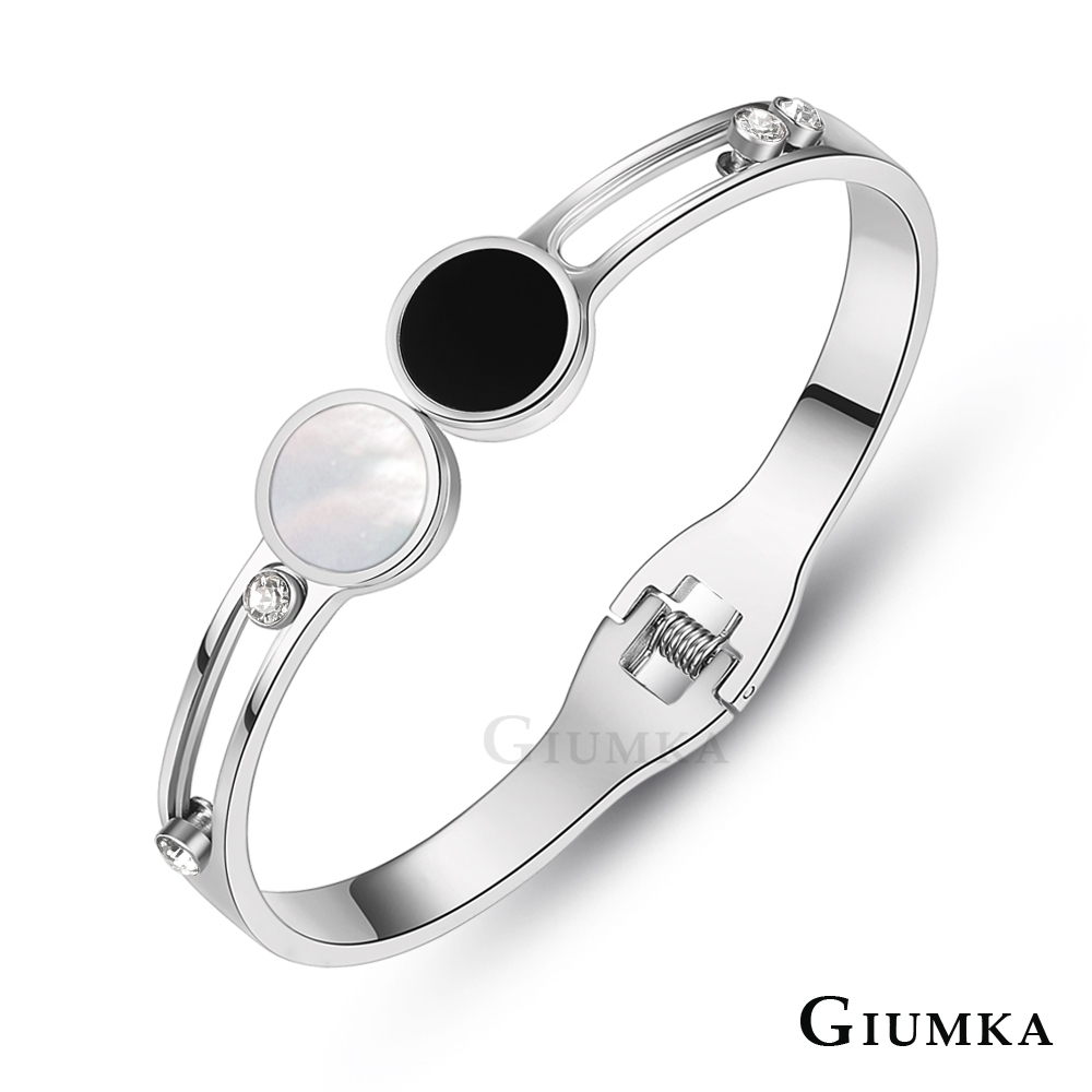 GIUMKA彈性白鋼手環 點點回憶 product image 1