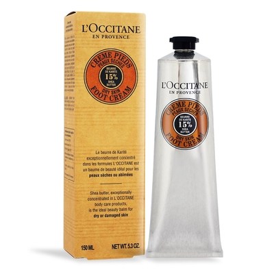 L OCCITANE 歐舒丹 乳油木護足霜150ml-國際航空版